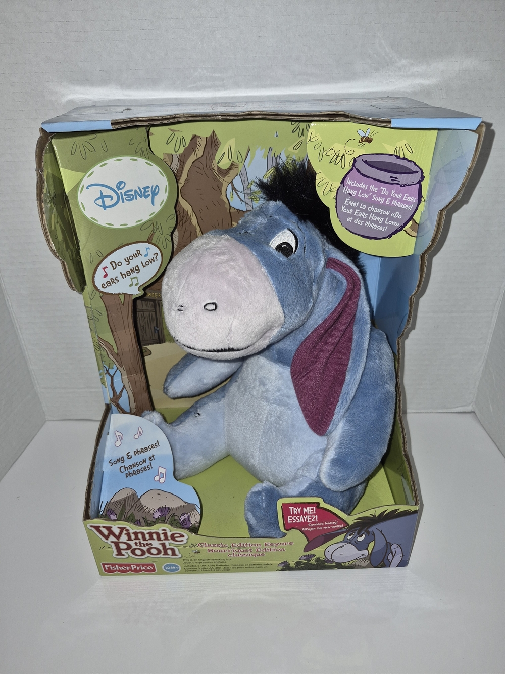 Disney Fisher Price Eeyore Singing & Talking Plush Toy